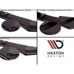 SET DES BAS DE CAISSE ASTON MARTIN V8 VANTAGE - MAXTON DESIGN - FINITION NOIR BRILLANT - AUTODC